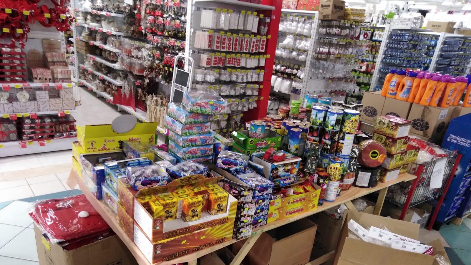 Sequestrati 580 kg di fuochi d'artificio