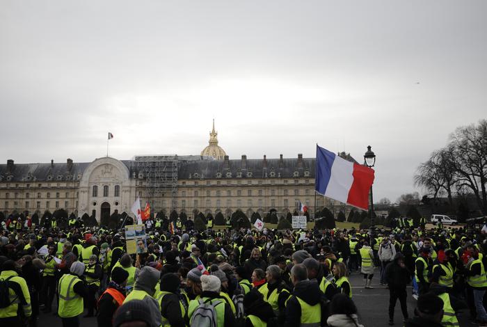 Gilet gialli: al via il decimo sabato di proteste in Francia