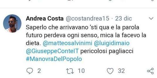 M5s,sindaco Luzzara viola sua ordinanza