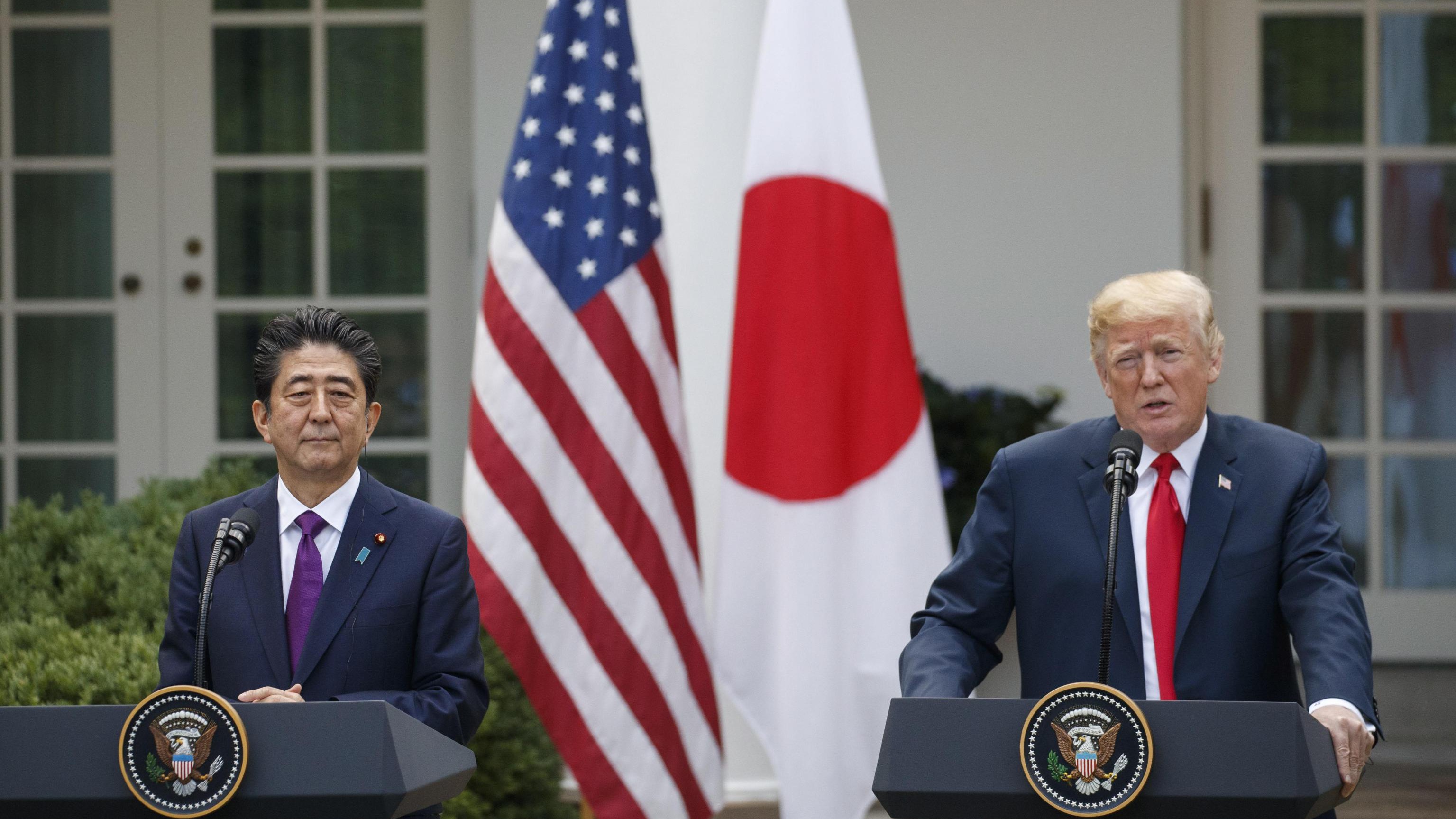 Nobel Pace, premier Abe sponsor per Tru