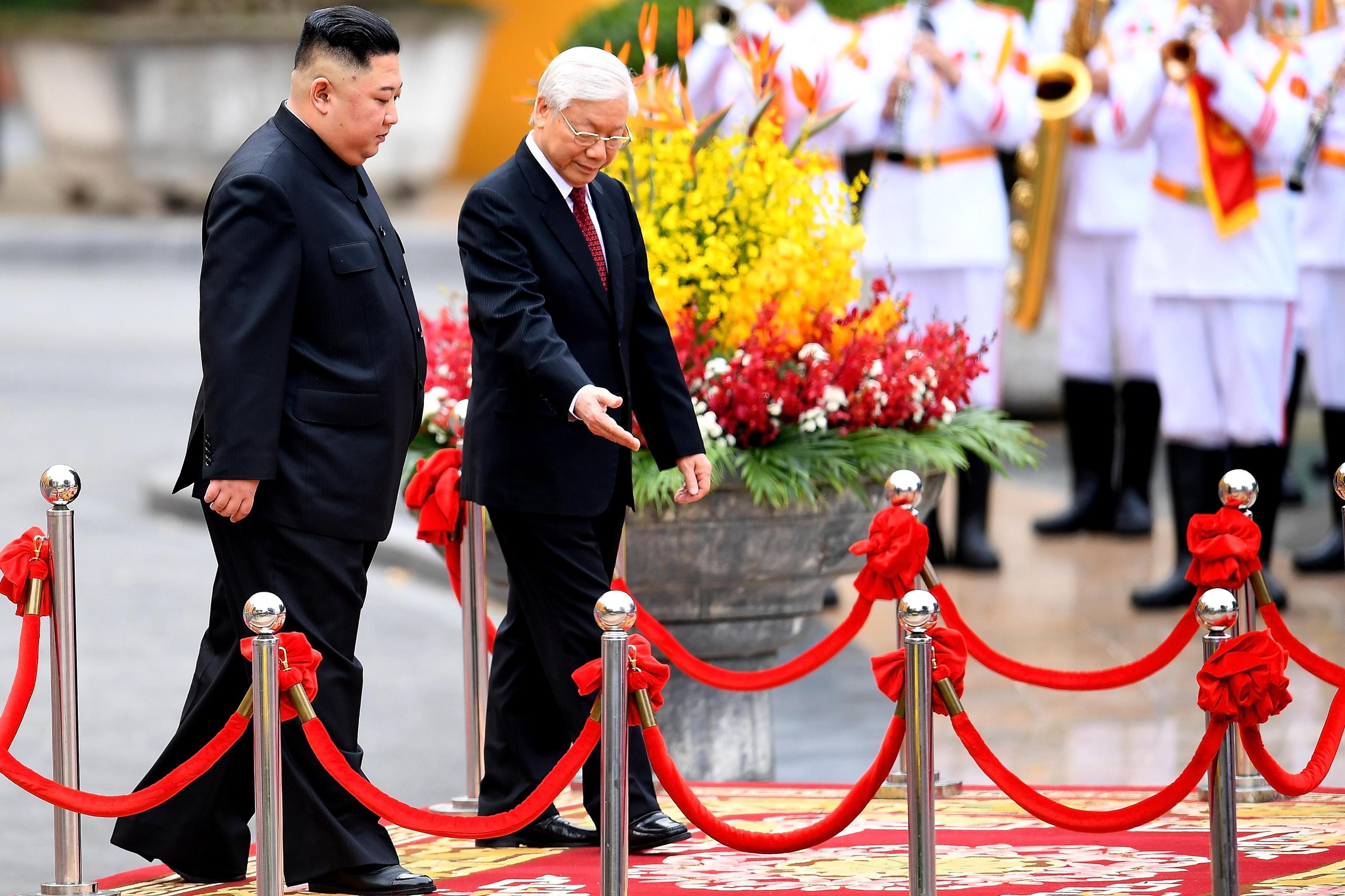 Kim inizia visita in Vietnam