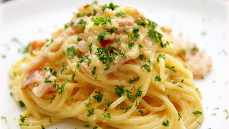 Carbonara, piatto tipico di Roma Carbonara, piatto tipico di Roma