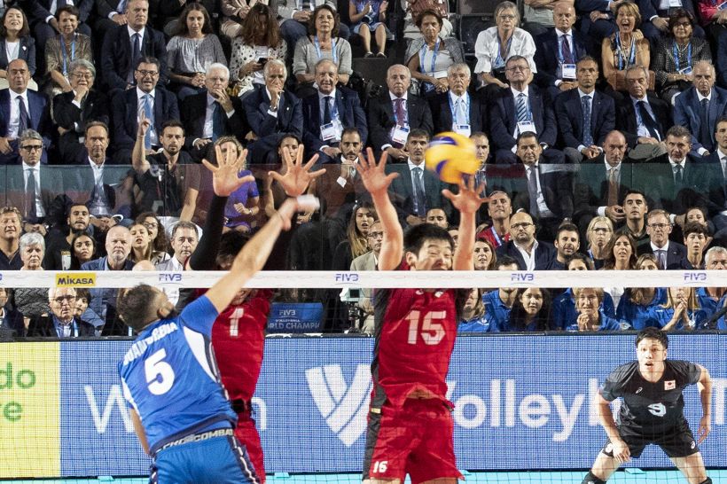 Mondiali volley: Italia-Giappone 3-0