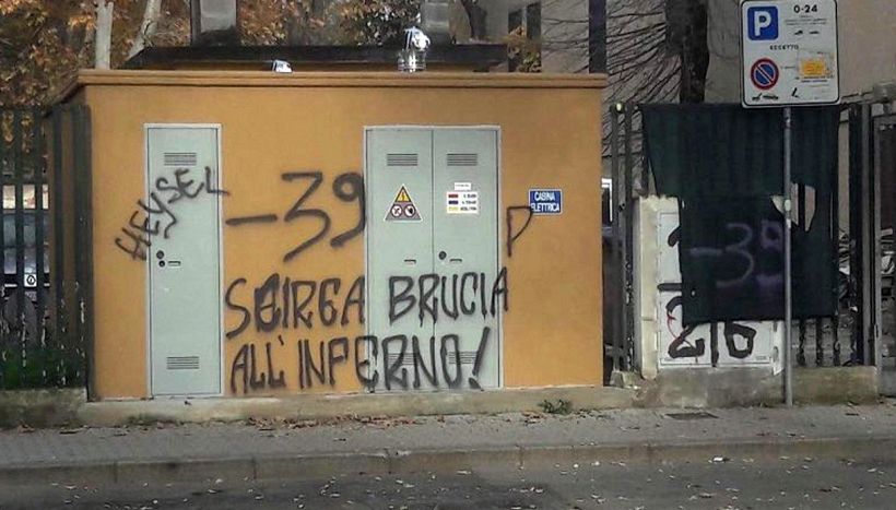 Sdegno per scritte su Scirea ma contestato anche Nedved