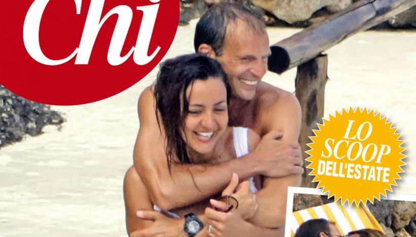 Allegri e Ambra si sposano? Alle dita spuntano due fedine