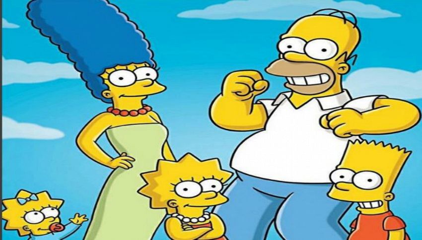 Serie Preferita Di Bart Simpson Grattachecca E