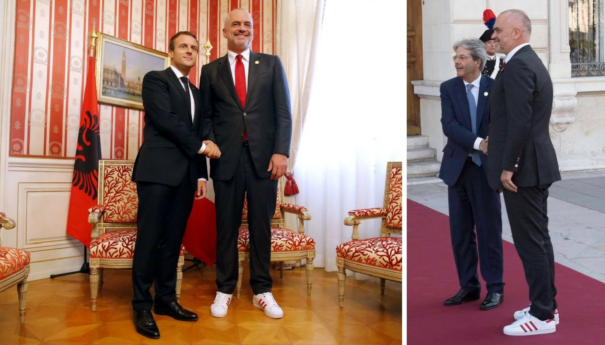 primo ministro albanese sneaker