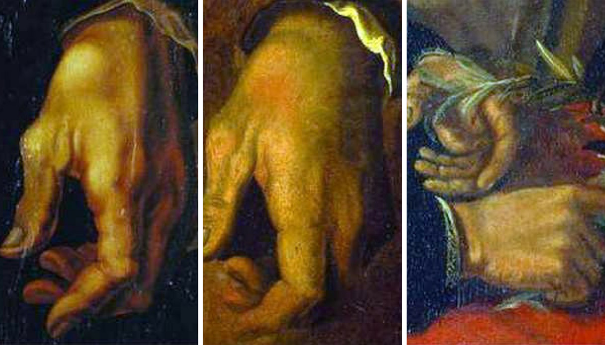 Michelangelo era mancino, ma fingeva di essere destro