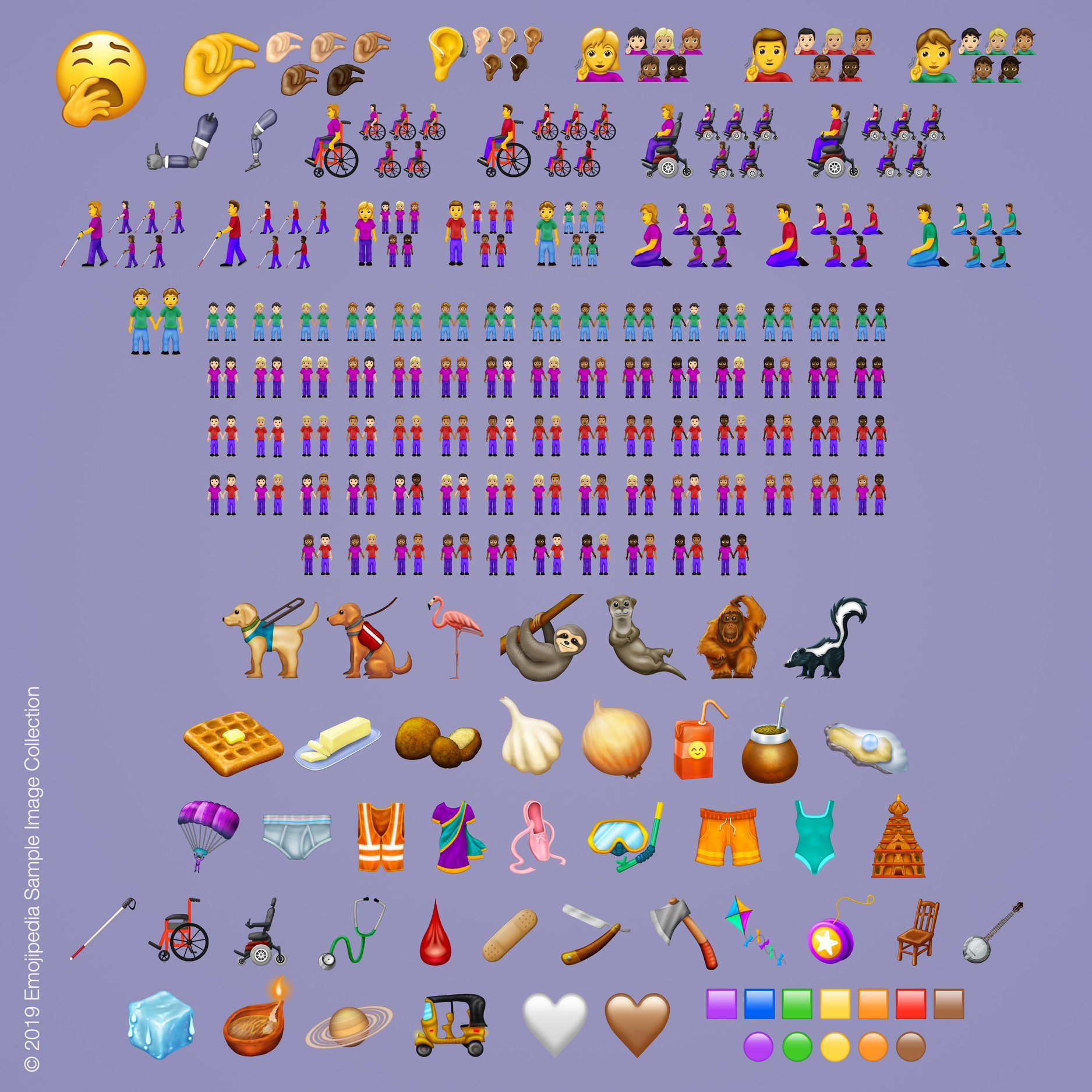 Dal'orango al falafel: le più strane emoji in arrivo