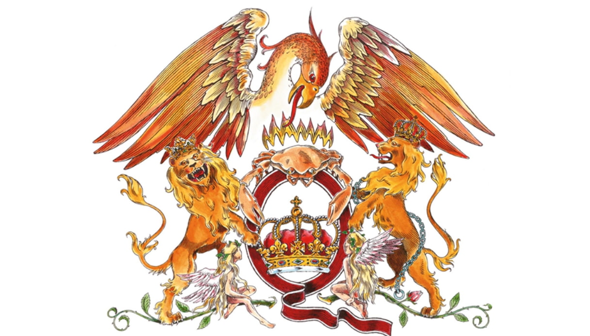 Il significato del logo dei Queen disegnato da Freddie Mercury
