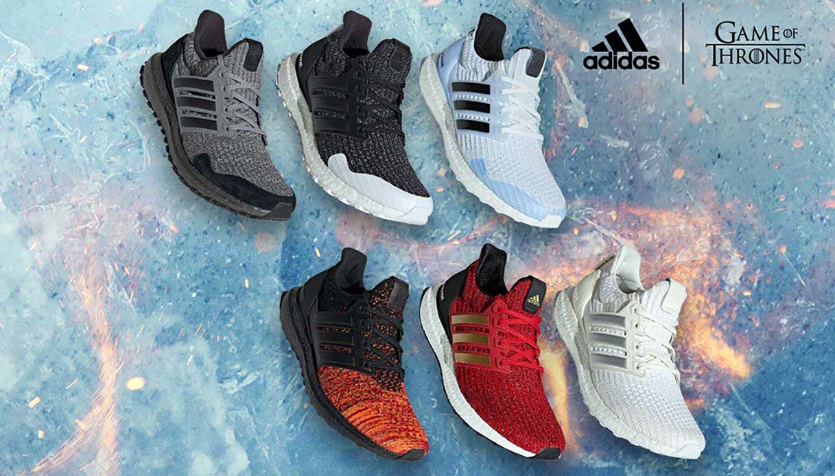 Adidas dedica una linea di sneaker a "Game of Thrones"