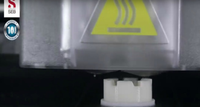 La stampante 3D in opera
