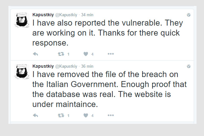 I tweet pubblicati da Kapustkiy