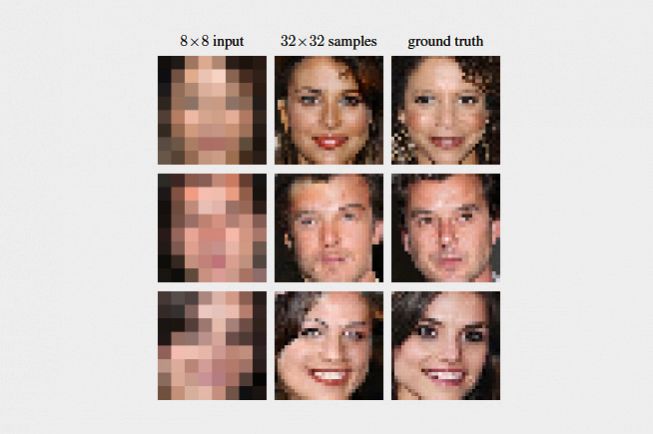 La tecnologia Google Brain riesce a trasformare un'immagine a bassa risoluzione in una di qualità decisamente migliore