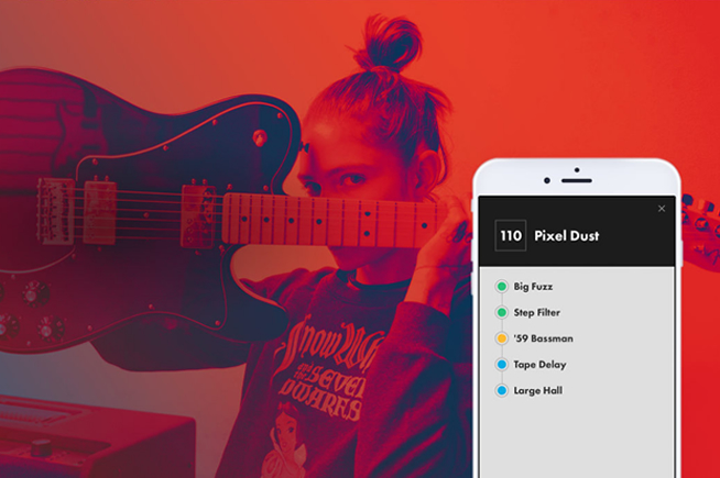 L'app Fender Tone per gli amplificatori Fender Mustang GT consente scaricare e modificare i preset, condividerli o aggiungerli a una playlist da utilizzare durante le proprie esibizioni. 