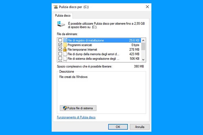 Effettuare la Pulizia Disco del proprio pc è veramente molto semplice
