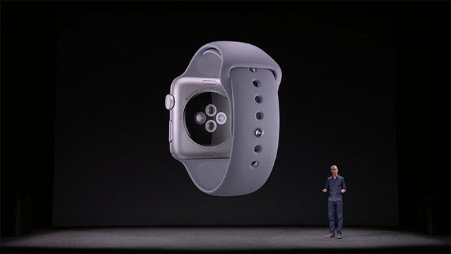 Sensore cardiaco dell'Apple Watch 3