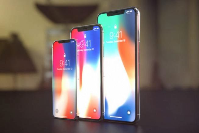 I tre modelli di iPhone X 2018