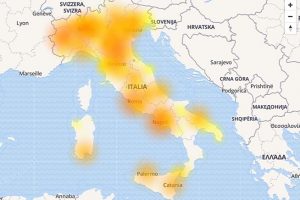 La tre non funziona in Italia